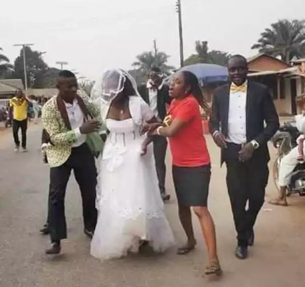 Shocking! Runaway Bride Found in a Lagos Hotel Room with Her Ex-Lover After Failing to Show Up at Her Wedding